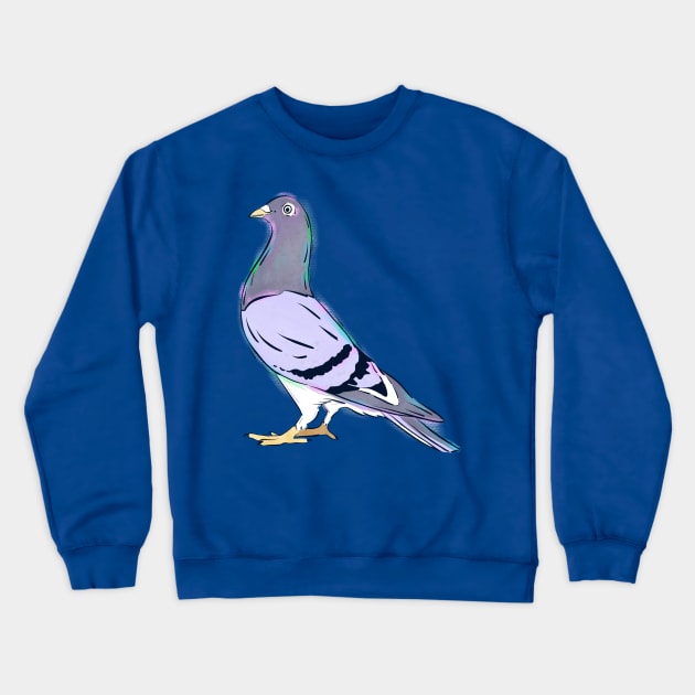 Christmas Pigeon Crewneck Sweatshirt by ChrisPaulFarias